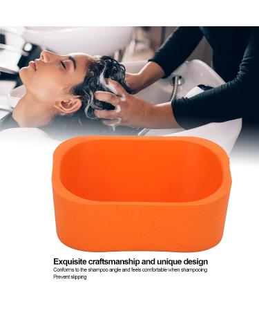 Silicone Shampoo Bowl Neck Rest - Orange Shampoo Pillow for Barber Shop & Salon - Buy Online on GoSupps.com