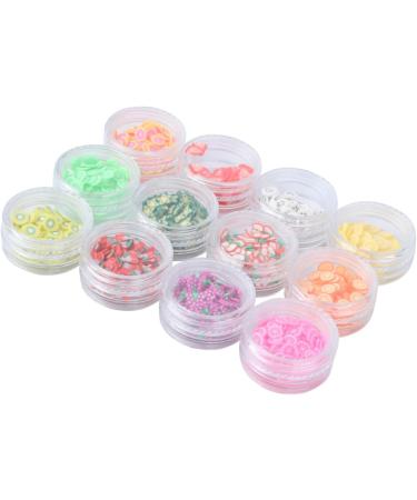 DOITOOL 3 Sets Diy Nail Slice Decorations Nativity Crafts Fruit Nail Decorations Food Colouring Cute Daily Sequins Acrylic Nail Art Slices Fruits Clay Slice Glitter Sticker Crystal Mud 3d - Buy Online on GoSupps.com