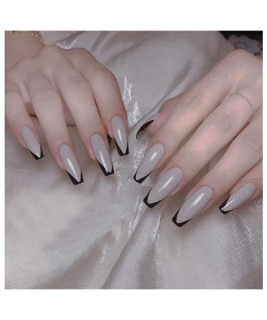 Isaken French Nails Edge Trimmer | Acrylic Nail Border Cutter & Metal Stencil Template | French Smile Line Manicure Tool Set - Silver - Buy Online on GoSupps.com