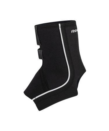 Rehband Ankle Brace | Neoprene Sports Ankle Support for Running & Fitness | Unisex Large Black - Buy Online on GoSupps.com