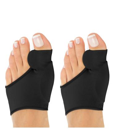 Bunion Corrector,Orthopedic Bunion Splint,Big Toe Separator Pain Relief,Sleeve for Hallux Valgus Bunion Pain Relief-Non-Surgical Correction-Hammer Toe Straightener-Forefoot Pads for Women &Men(2Pack)