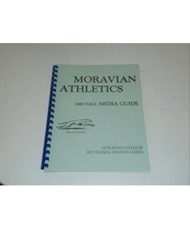 1989 MORAVIAN COLLEGE (PA) COLLEGE FOOTBALL SOCCER MEDIA GUIDE BOX 32