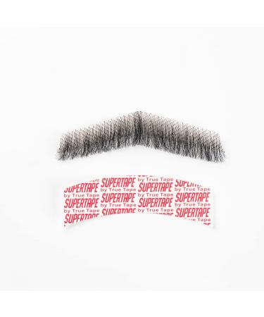 Fake Mustache Realistic for Men Fake Beard Facial Hair Adults Lace Fake Beard Makeup Fake Beard for Men Fake Beard Handtied Facial Beard Sticker Attached Easy Application B01