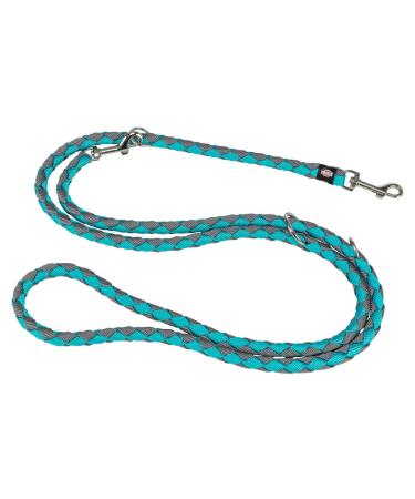 Trixie dog leash cavo v -line s - m 2.00 m 12 mm in ocean/graphite - adjustable leash for outdoor activities - for small to medium -sized dogs - 143512 ocean/Grafit S - m 2.00 m 12 mm