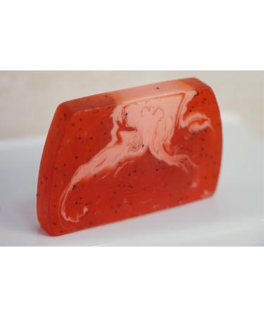  Fantasia Solid soap: 100g hand soap with a delicate strawberry scent - Vegan soap - Handmade soap - Handcrafted soap - Vegan soap from Fantasia - Buy Online on GoSupps.com