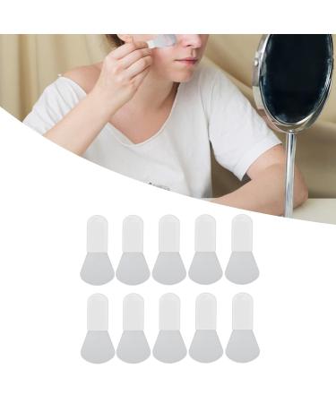 10 Pack Silicone Face Mask Brushes Mini Makeup Tools with Transparent Handles for Mud & Cosmetic Application - Buy Online on GoSupps.com