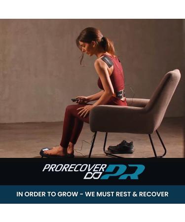 ProRecover EMS Foot Massager & Tens Machine for Pain Relief & Muscle Recovery - Circulation Blood Booster for Feet and Legs - 99 Intensity Levels & 24 Massage Patterns - Buy Online on GoSupps.com