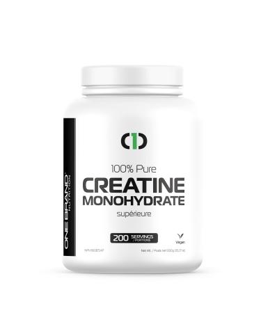 One Brand Nutrition Creatine Monohydrate Powder (1kg) 1000g | 100% Vegan