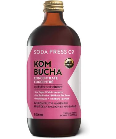 SodaStream Classic Diet Cola Caffeine Free 440 milliliters & Soda Press Organic Kombucha Passionfruit & Mandarin 500 milliliters - Buy Online on GoSupps.com