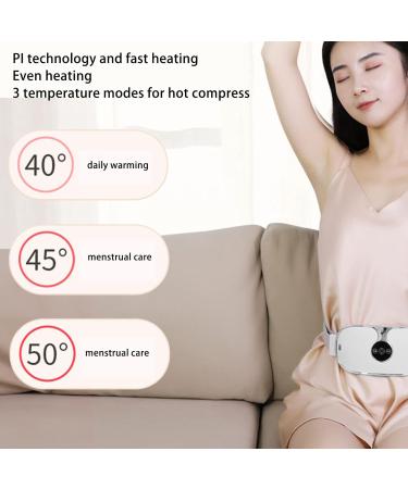 Menstruation Heating Pillows - Wireless Relief for Cramps & Pain | 3 Heat Levels & Vibration Massage - Ideal Gifts for Period Pain Relief - Buy Online on GoSupps.com