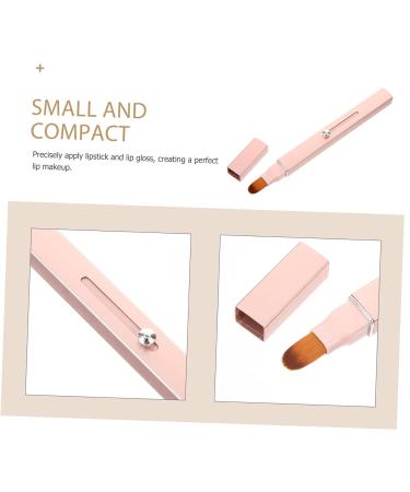 Buy Minkissy Lip Makeup Brush - Retractable Lipstick Applicator & Concealer Wands for Women - Double Head Plastic Lip Brush for Perfect Lip Gloss Application - Buy Online on GoSupps.com
