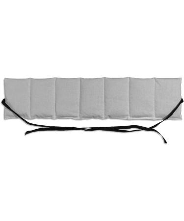 Buy 7-Chamber Rapeseed Heat Pillow 65x15 cm - White Grain Therapy Pillow for Comfort & Relief - Buy Online on GoSupps.com