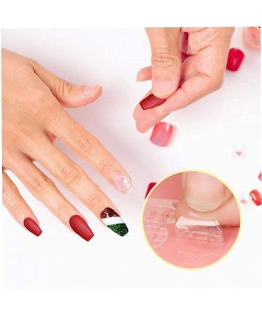 (240PCS) Double-Side Nail Adhesive Tabs Nail Jelly Double-Sided Adhesive Nail Glue Stickers 10 Sheets for Women Useful and Deft - Buy Online on GoSupps.com