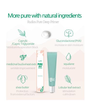 Buy Pure Deep Primer Facial Moisturizing Cream 50ml - Hydrating International Shipping | Ideal for Glowing Skin - Buy Online on GoSupps.com