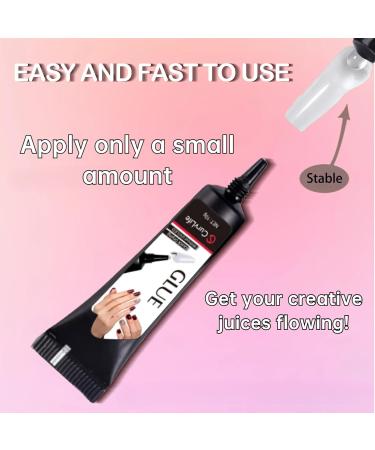 Buy Semi Solid Nail Glue Gel - No UV Light Super Strong Acrylic Nail Bond for Press Ons - 10g Long Lasting | International Shipping Available - Buy Online on GoSupps.com