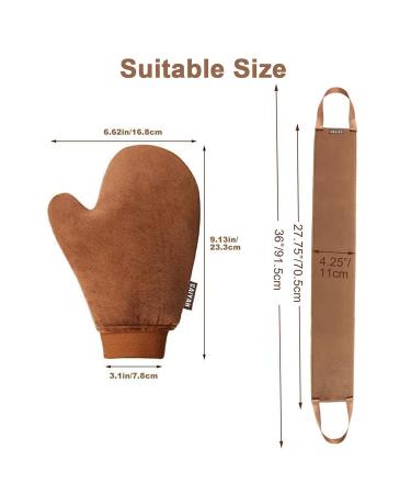 Self-Tan Glove & Back Applicator Kit - Perfect Tanning Solution for Achieving a Flawless Tan - Buy Online on GoSupps.com
