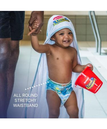 Huggies Little Swimmers Swim Nappies Size 5-6 - 33 Pants - Maximum Protection Swimming Nappies with Leak Guards - All-Round Stretchy Waistband - Buy Online on GoSupps.com