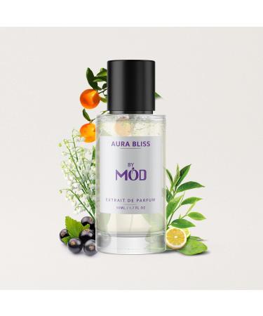 Aura Bliss Perfume For Women and Men - Inspired By Silver Mountain Designer Perfume Dupe Long Lasting Fresh Spicy Fragrance Extrait De Parfum 50ml - Buy Online on GoSupps.com