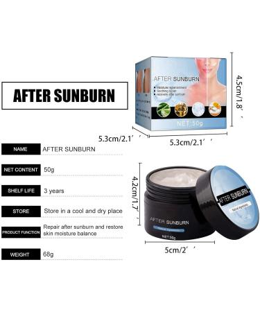  Lambo After-Sun Milk - Organic Moisturizing Cream Soothing and Hydrating Repairs Sunburn and Scars | Aloe Vera Gel for Face Hair and Body Lambo - Buy Online on GoSupps.com