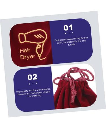 Baluue 4pcs Storage Bag Travel Organizer Bags Hair Dryer Receive Bag Large Drawstring Pouch Fabric - Buy Online on GoSupps.com