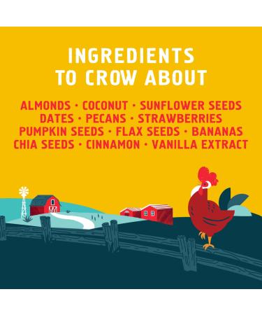 Seven Sundays Keto Rise & Shine Muesli - Strawberry Banana | 10 oz, 5G Net Carbs, Grain & Gluten Free, No Sugar Added - Buy Online on GoSupps.com