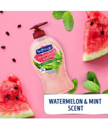 Softsoap Watermelon & Mint Moisturizing Liquid Hand Soap Pump - 11.25 oz (Pack of 6) - Buy Online on GoSupps.com