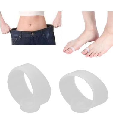 Shop Comfortable Magnetic Decreasing Toe Rings - Safe Silicone Foot Massage for Weight Loss - Buy Online on GoSupps.com