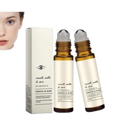 Anti Dark Circles Under Eye Oil Castor Oil Roll On Dark Circles Under Eye Roller Eye Essences for Concealer and Light Fine 2