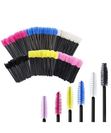 600 PCS Mascara Wands Eyelash Eyebrow Brush Disposable Applicator Makeup Kits