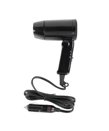 Portable Car Hair Dryer Folding Travel Hair Dryer Blow Dryer for Car 12v Styling Tool Hair Dryer Folding Hair Dryer for Road Trip Hair Styling Tools Car Accessories for Travel RV SUV