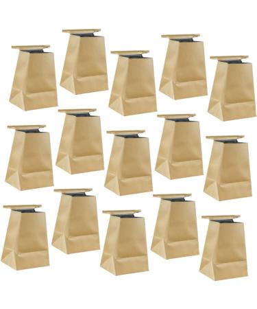 Disposable Vomit Bags 75 pcs - Light Brown Travel Kraft Paper Bags - Buy Online on GoSupps.com