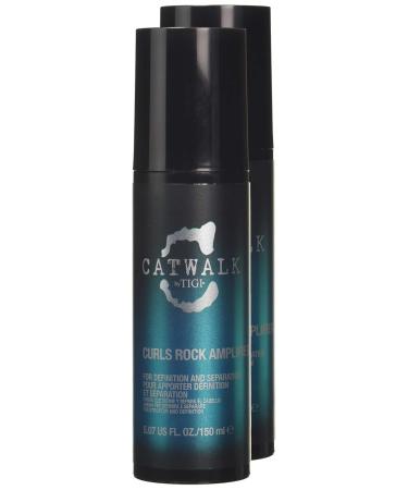TIGI Catwalk Curlesque Curls Rock Amplifier Set - Define & Separate Curls (150ml x 2) | International Shipping - Buy Online on GoSupps.com