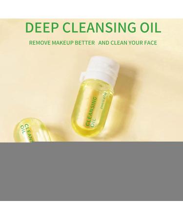 Huile D maquillante | jetables huile de nettoyage en profondeur | Nettoyant l'huile pour le visage. Soins de la peau Essentiels de voyage Baume d maquillant pour les yeux  - Buy Online on GoSupps.com