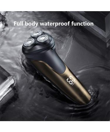 Electric Razor for Men - Rechargeable Waterproof Rotary Shaver with Pop-up Beard Trimmer | International Shipping Available - Buy Online on GoSupps.com