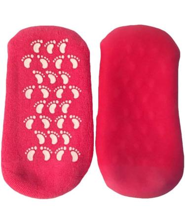 Buy Baupretty Silicone Socks - Moisturizing Gel Socks for Dry Feet & Cracked Heels | Spa Treatment for Smooth Skin - Buy Online on GoSupps.com