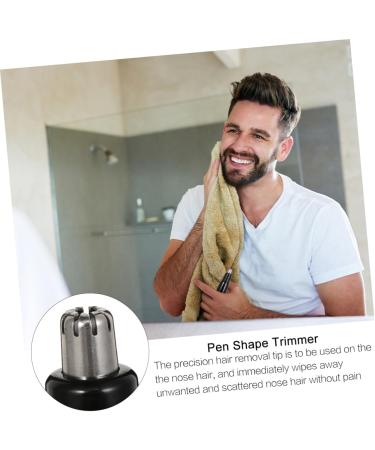 NOLITOY Electric Nose Hair Trimmer - 2 Pcs Facial Hair Remover & Body Shaver | Battery-Powered Nose Hair Razor for Men & Women - Buy Online on GoSupps.com