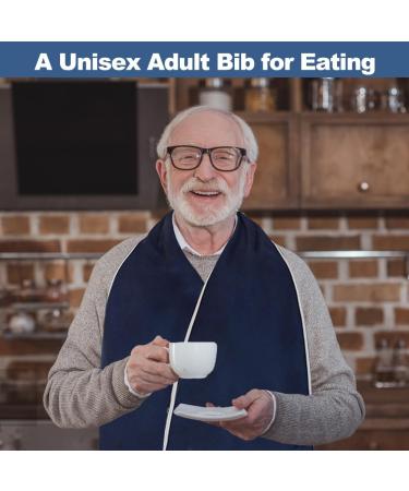 Swirlcolor Libchen: Reusable Dining Room Scarf & Bibs for Seniors - Stylish Clothing Protector for Men & Women - Buy Online on GoSupps.com