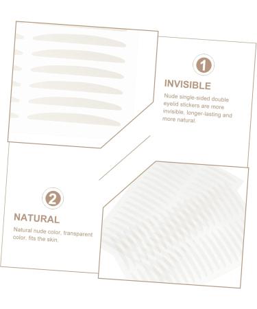 FOMIYES 60 Sheets Double Eyelid Sticker Clothes Tape Double Sided Eye Lift Tape Natural Eyelid Patches Tool - Buy Online on GoSupps.com
