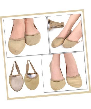 NOLITOY Half Palm Toe Sleeve Socks - Non-Skid Footies for Women & Men | Half Sole Jazz Belly Foot Pads | Non-Slip Shoe Protector Accessories - Buy Online on GoSupps.com