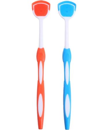 FARUTA 2-Pack Tongue Scraper Cleaner - Effective Oral Hygiene Tool for Adults - Buy Online on GoSupps.com