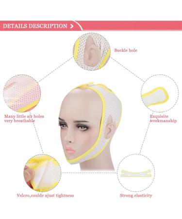 Face Bandage Facial Slimming Mask Belt | Double Chin Reducer & V-Line Anti-Wrinkle Care | International Shipping - Buy Online on GoSupps.com
