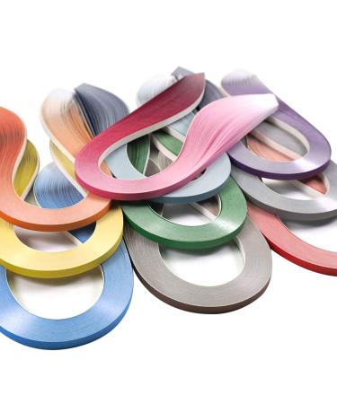 JUYA Paper Quilling Gradient Series Set 10 Colors QP388 (10 Packs Individual Width: 3mm) 10 Packs Individual Width: 3 mm
