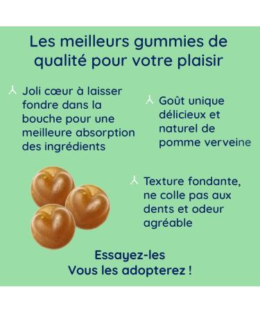 Sleep Gummies Melatonin 1.9 mg Nutritional Supplement for Sleep Rapid Sleep Relaxation Tryptophan Plants Fruity Complete Formula Sugar Free Made in France - 1 month - Buy Online on GoSupps.com