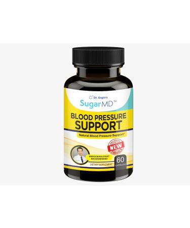 SugarMD Dr. Ergin's Advanced Natural Blood Pressure Supplement - 60 Capsules - Buy Online on GoSupps.com
