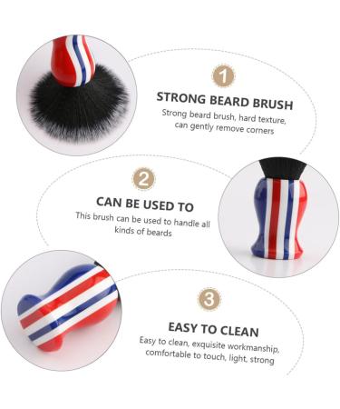 Magiclulu Razor Brush - Soft Fur Moustache & Facial Cleaning Tool for Men | Premium Grooming & Care Brush - Buy Online on GoSupps.com