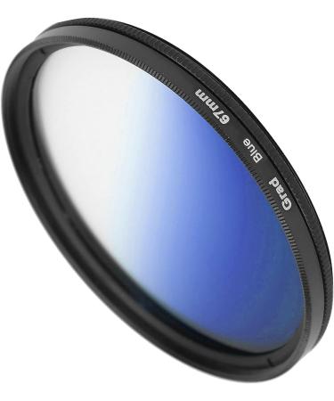 67mm Camera Graduated Color Filter Accessory Kit - Blue, Yellow, Purple Gradient Lens Filters - Buy Online on GoSupps.com
