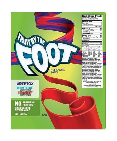 Shop Fruit By The Foot Variety Pack - 48 Rolls of American Chewing Candy | International Shipping & Heartforcards Protection - Buy Online on GoSupps.com