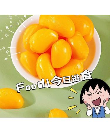 gummy mango peelable 272g/can Mango Peelable Candy Fruit Juice Fudge Peeling Gummy Candy Healthy Desserts Wedding Candies Sweets Instant Chinese Snacks Festival gifts (canning272g/can 2 pack) canning272g/can 2 pack - Buy Online on GoSupps.com