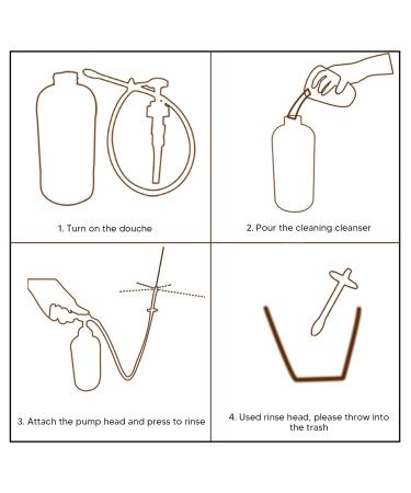 Vaginal Cleaning Set - Silicone 300ml Spray Bottle for At-Home Hygiene | Women's Care - Buy Online on GoSupps.com