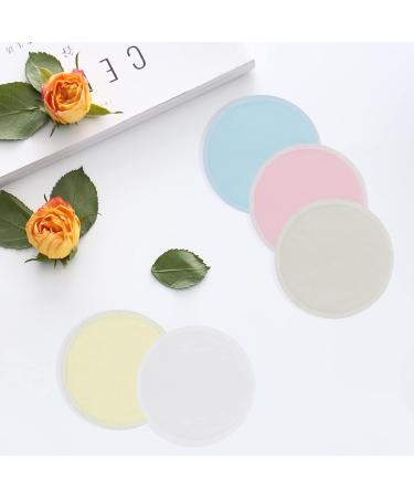 10 Organic Bamboo Breastfeeding Inserts (12cm) - Soft Washable & Skin-Friendly | Includes Clothesack - Ideal for Moms - Buy Online on GoSupps.com